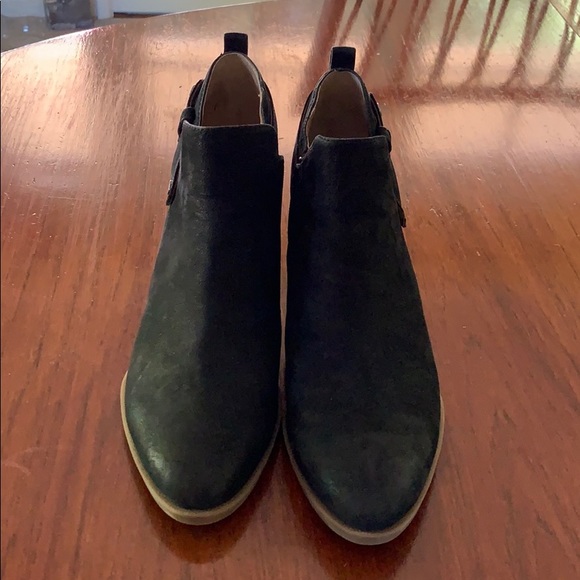 Like new Franco Sarto Black new buck short boots. - Picture 2 of 6